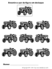 Folhas com Atividades Didáticas para Imprimir - Exercícios Lógica Associativa 