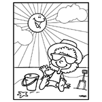 Desenhos para Colorir: Ilustrações de Pessoas e Cenas do Cotidiano 