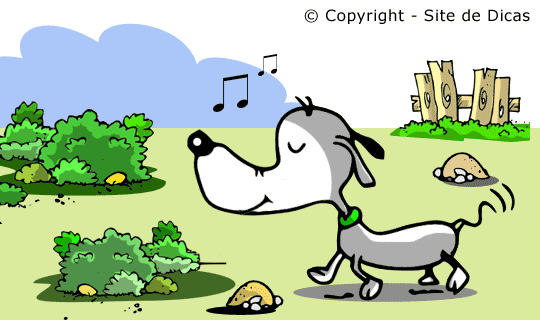 Contos Infantis sem Texto - O Cachorrinho que Viu uma Coisa