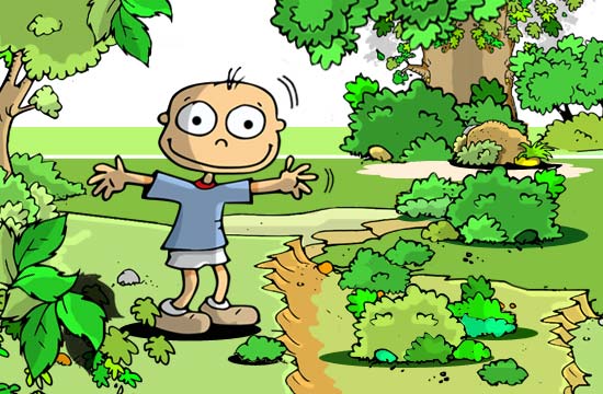 Contos Infantis Ilustrados - O Menino e a Fruta