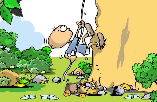 Contos Infantis Ilustrados - O Menino e a Fruta