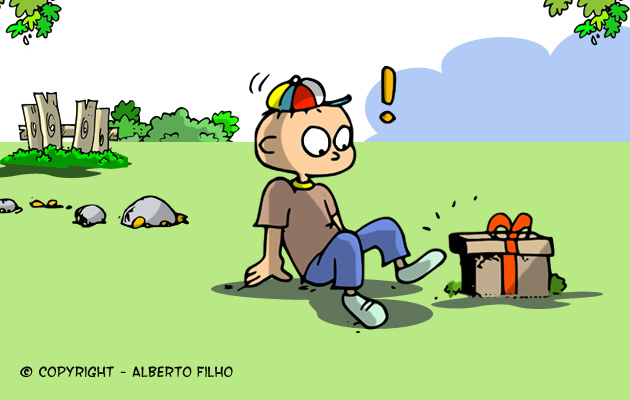 Contos Infantis sem Texto - O Menino e o Presente
