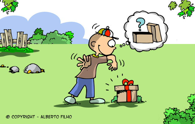 Contos Infantis sem Texto - O Menino e o Presente