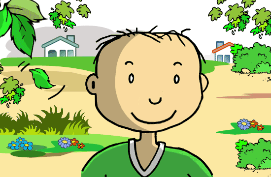 Contos Infantis Ilustrados - O Menino que Descobriu uma Coisa