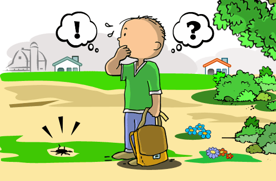 Contos Infantis Ilustrados - O Menino que Descobriu uma Coisa