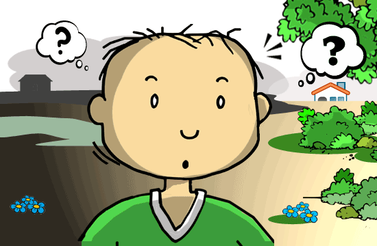 Contos Infantis Ilustrados - O Menino que Descobriu uma Coisa