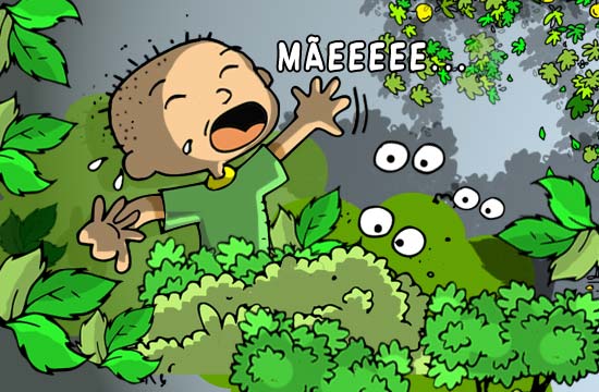 Contos Infantis Ilustrados - O Menino que Viu uma Coisa