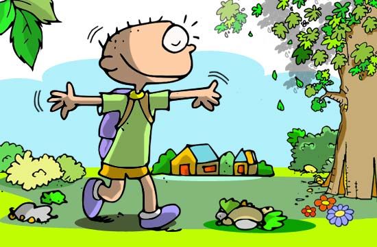 Contos Infantis Ilustrados - O Menino que Viu uma Coisa