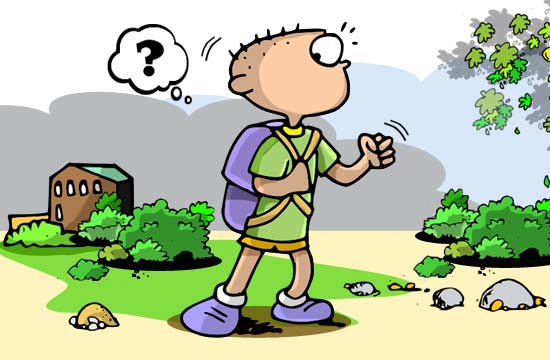 Contos Infantis Ilustrados - O Menino que Viu uma Coisa