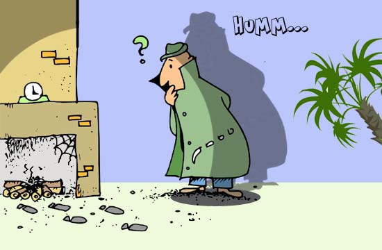 Enigmas Lógicos Ilustrados para Gênios - O Misterioso e Enigmático Caso da Lareira