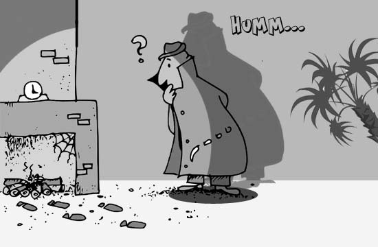 Enigmas Lógicos Ilustrados para Gênios - O Misterioso e Enigmático Caso da Lareira