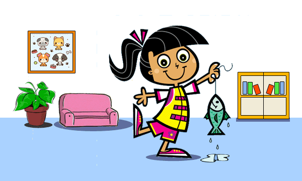 Exercícios de Memorização para quem tem uma Memória Superior - A Menina e o seu Peixinho de Brinquedo Exercícios de Memorização para quem tem uma Memória Superior - A Menina e o seu Peixinho de Brinquedo