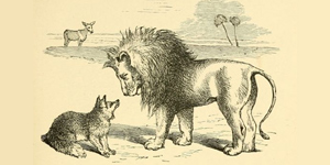 O Asno, a Raposa, e o Leão