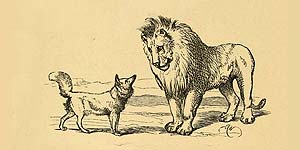 O Leão, o Asno, e a Raposa