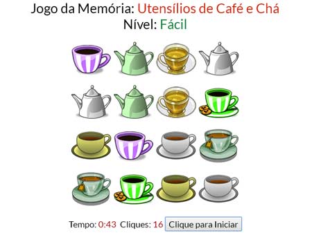 Jogo de Memória Temática - Objetos Escolares - Dicas para Pais e